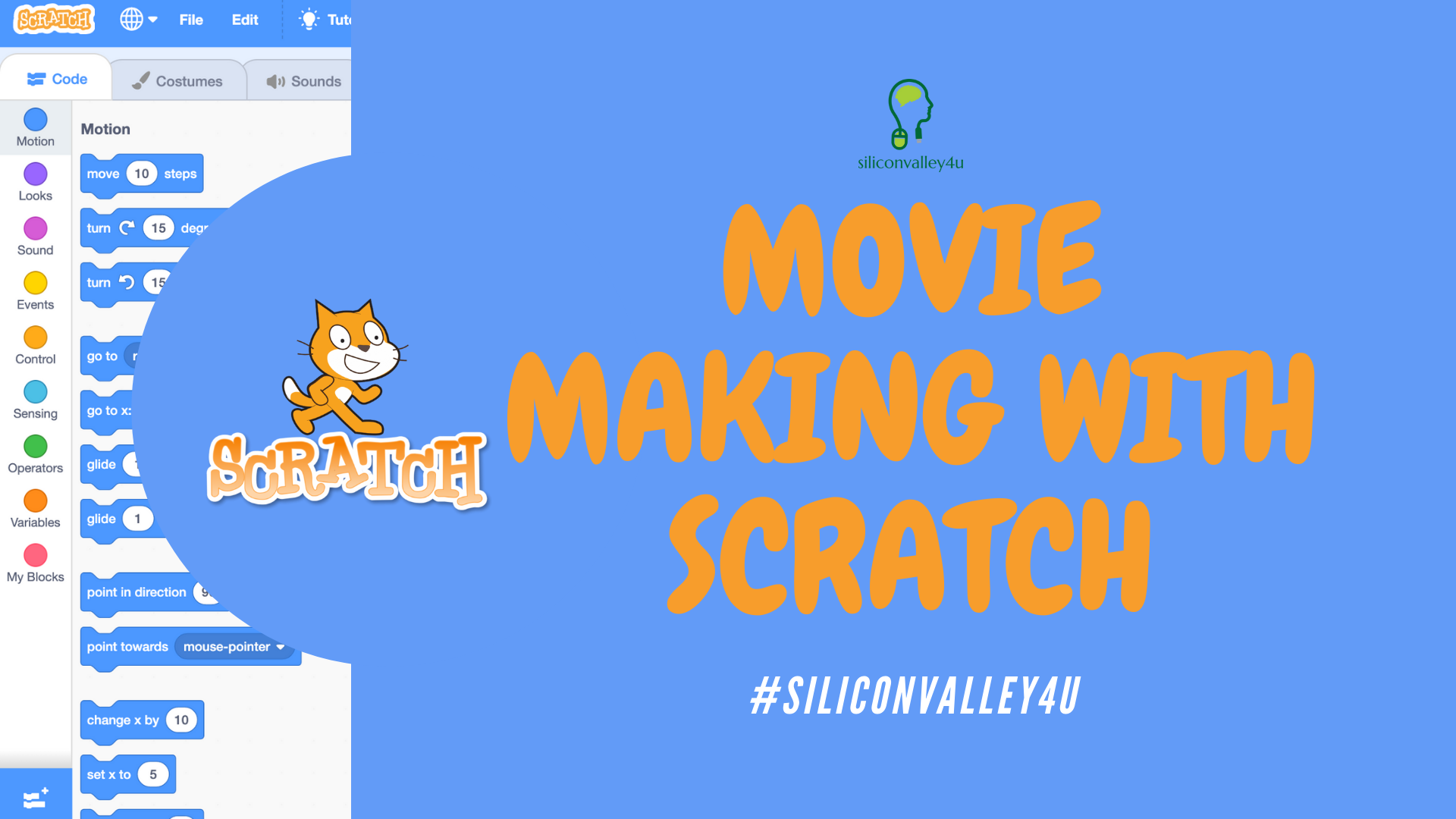 Movie Making with Scratch Siliconvalley4u Coding Academy
